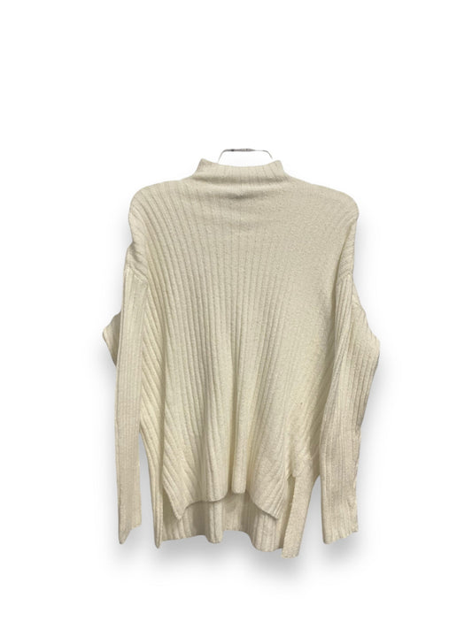 Sweater By Liz Claiborne In Cream, Size: Xsp