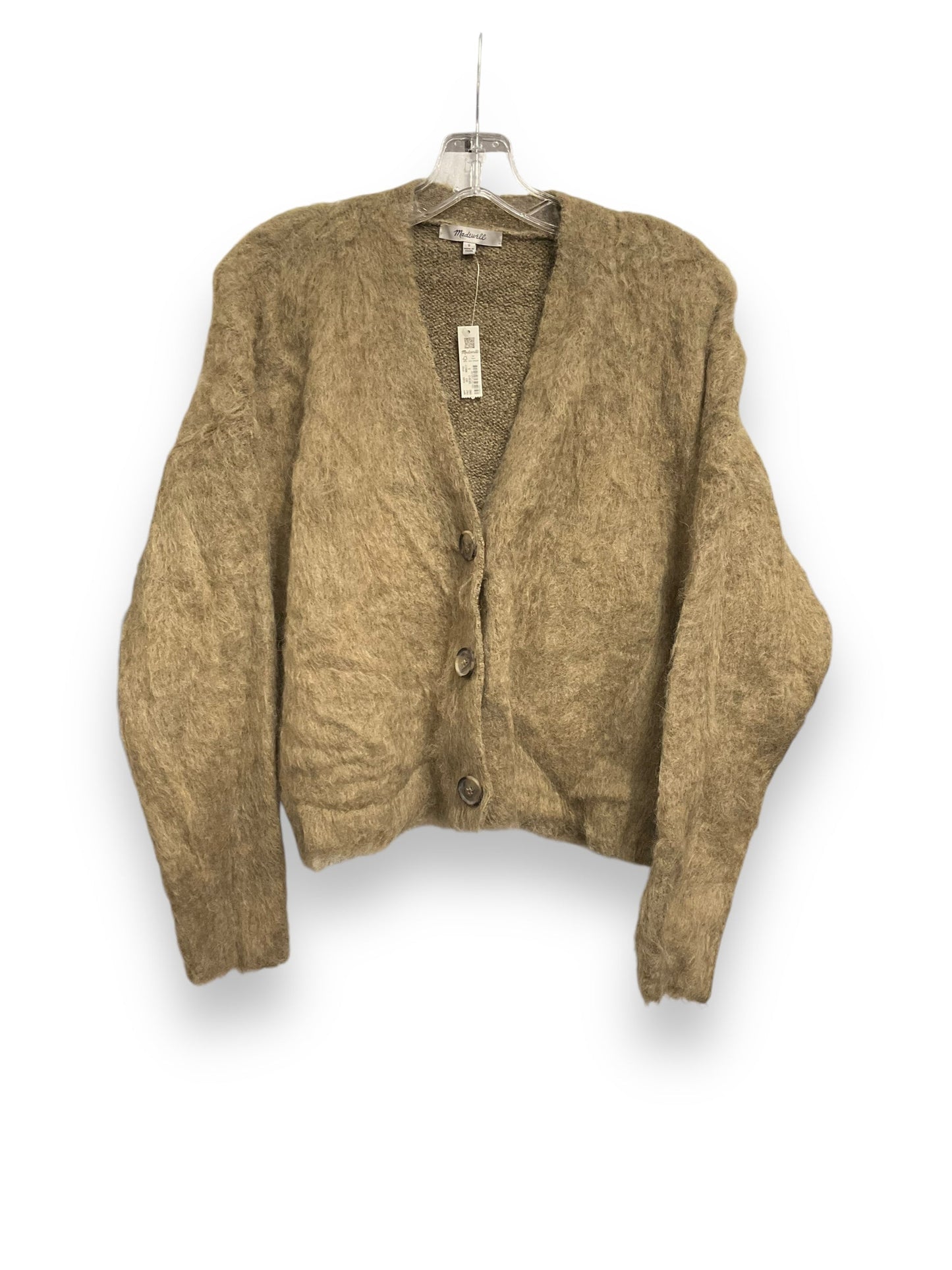 Sweater Cardigan By Madewell In Taupe, Size: S