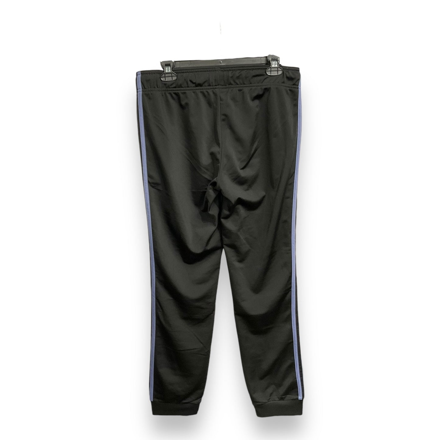 Athletic Pants By Adidas In Black & Blue, Size: M