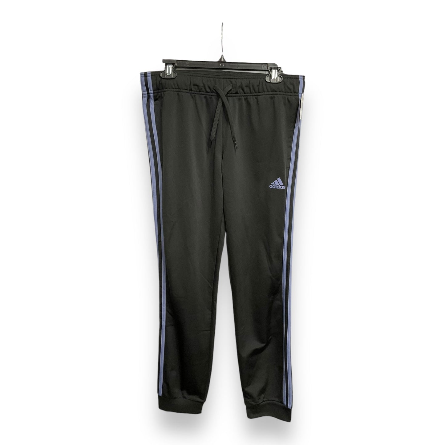 Athletic Pants By Adidas In Black & Blue, Size: M