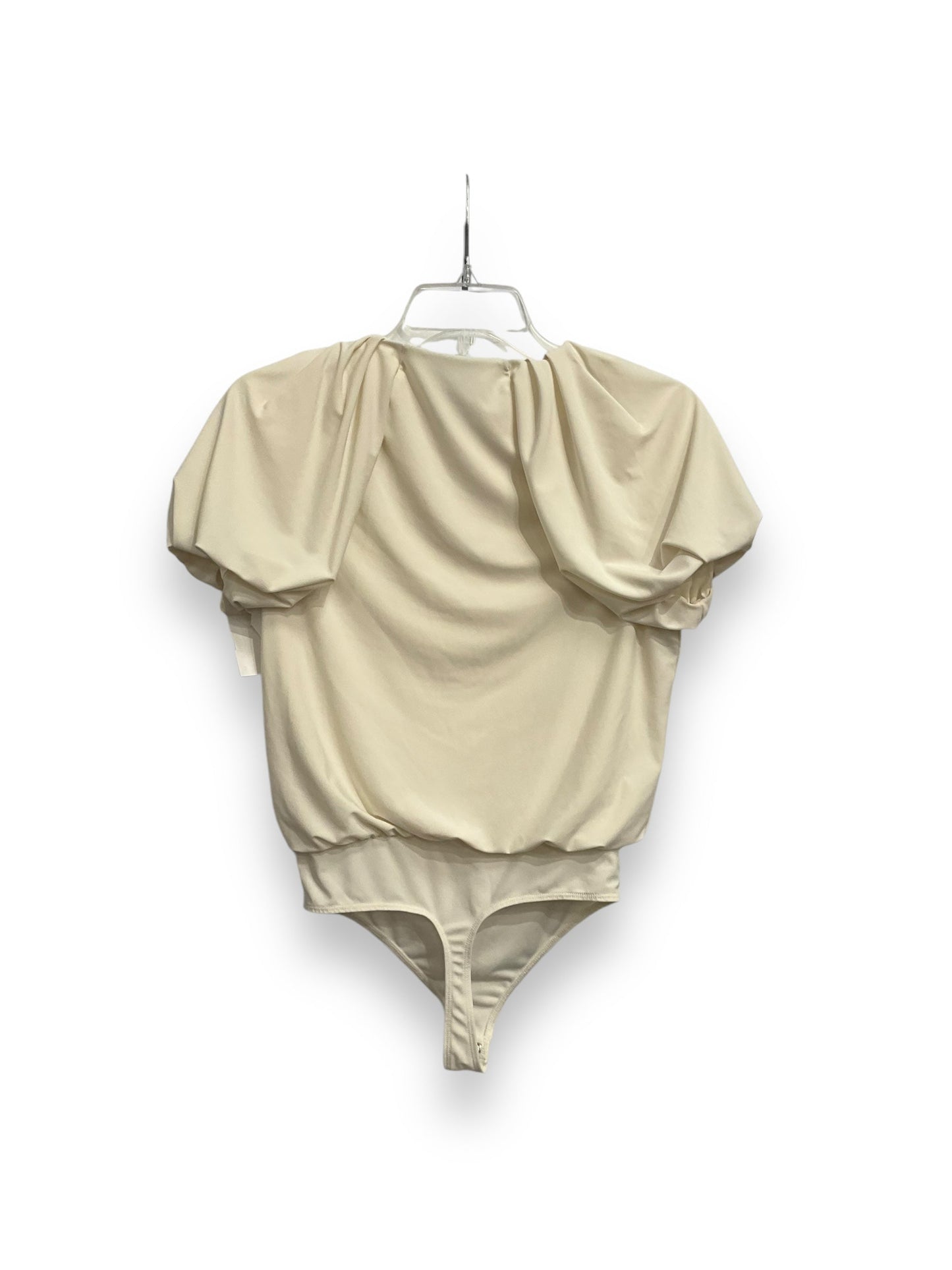 Bodysuit By Express In Cream, Size: Xs