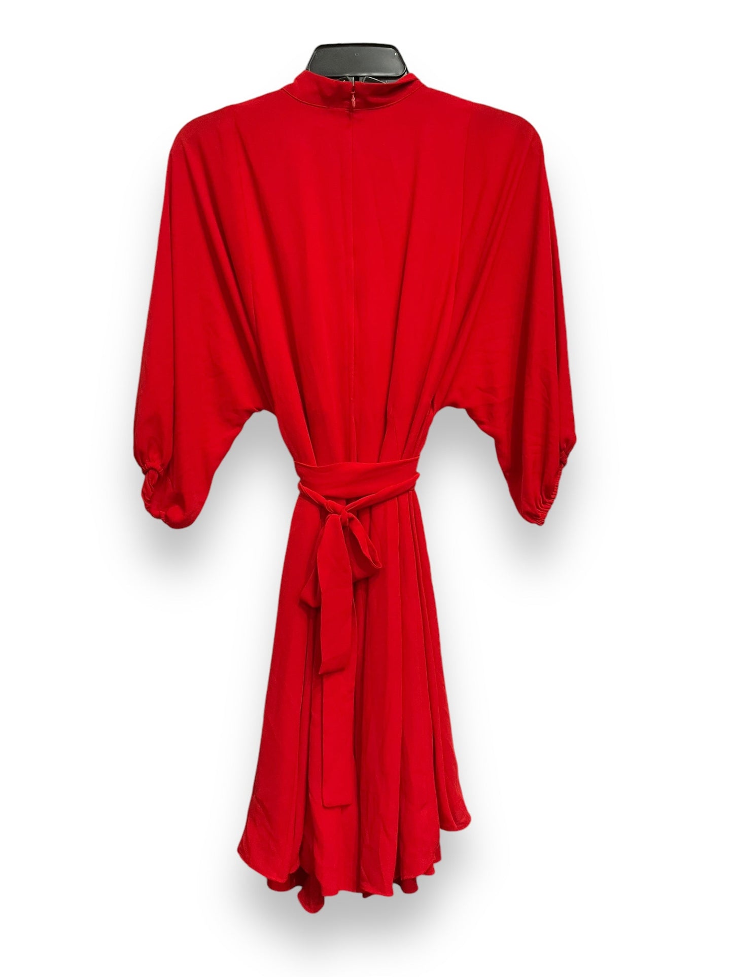 Dress Party Midi By Ann Taylor In Red, Size: S