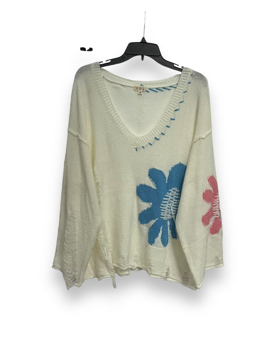 Sweater By Pol In Floral Print, Size: M