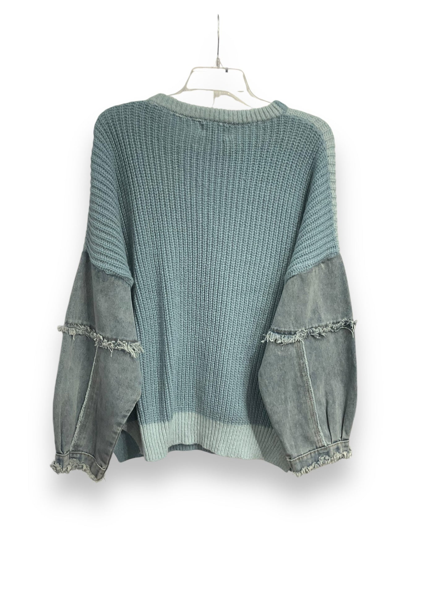 Sweater By Cmb In Blue, Size: L