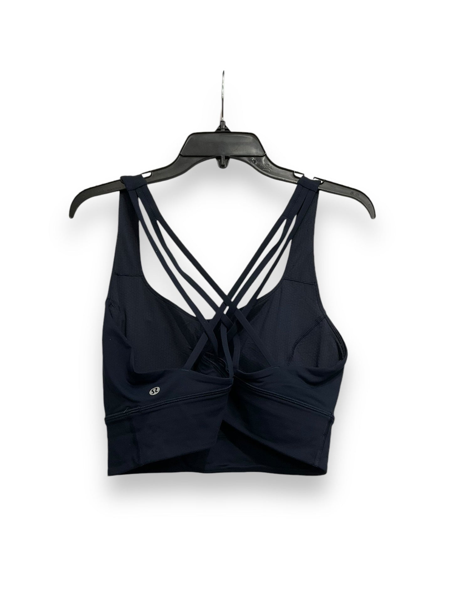 Athletic Bra By Lululemon In Navy, Size: 12