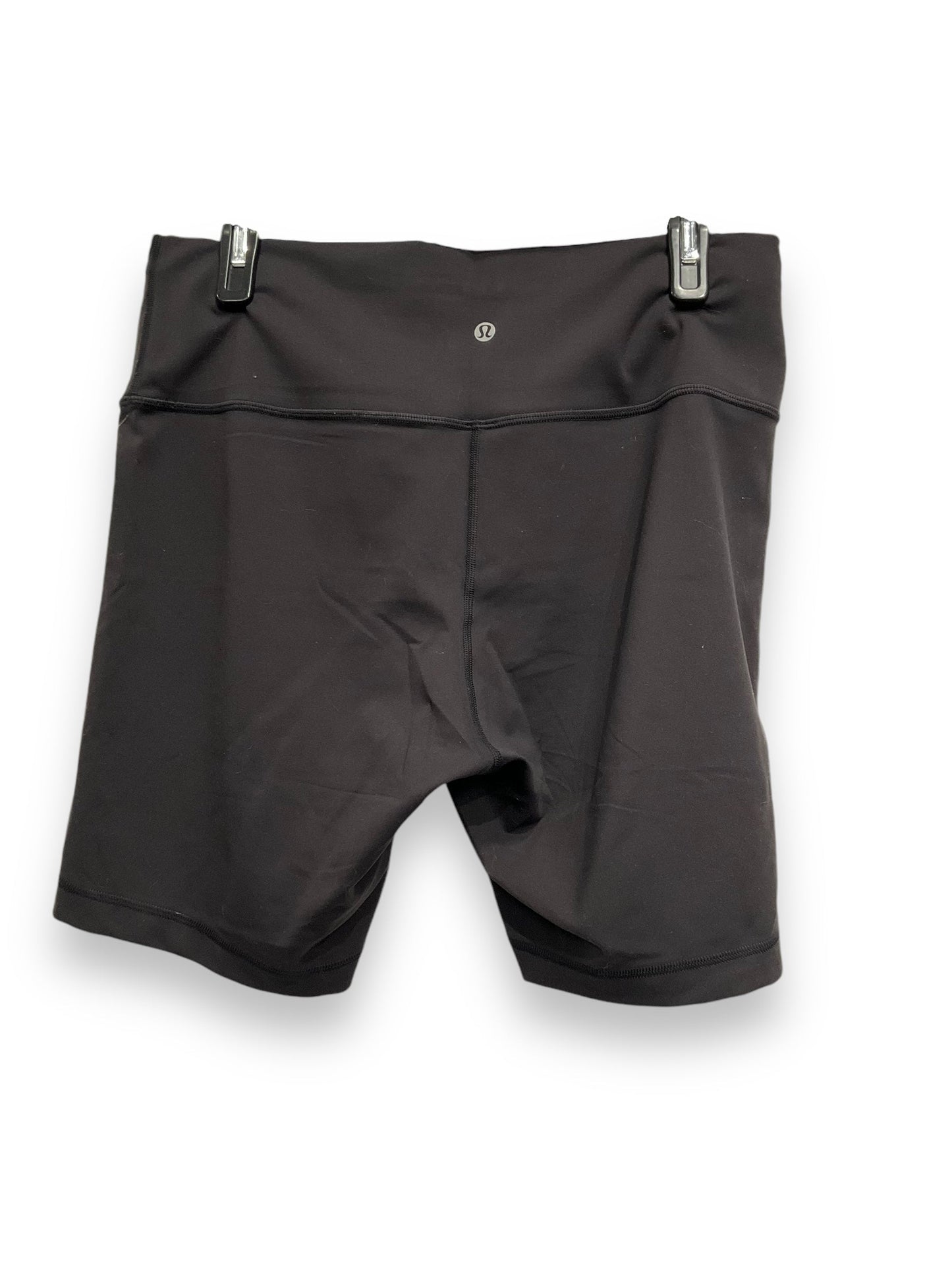 Athletic Shorts By Lululemon In Black, Size: 14