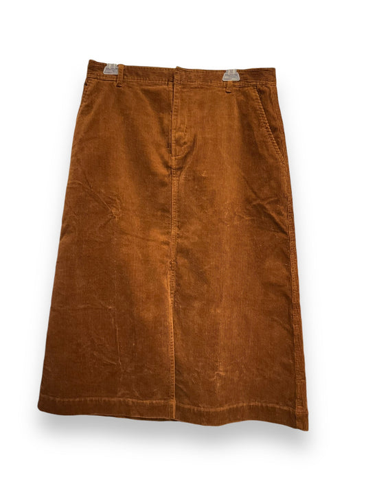 Skirt Maxi By Gap In Brown, Size: 12