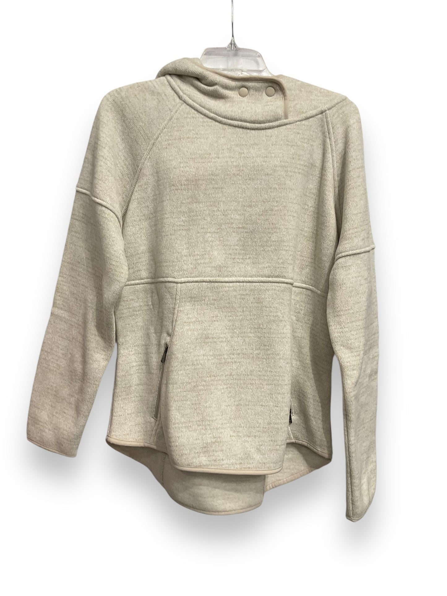 Athletic Sweatshirt Crewneck By Prana In Tan, Size: L