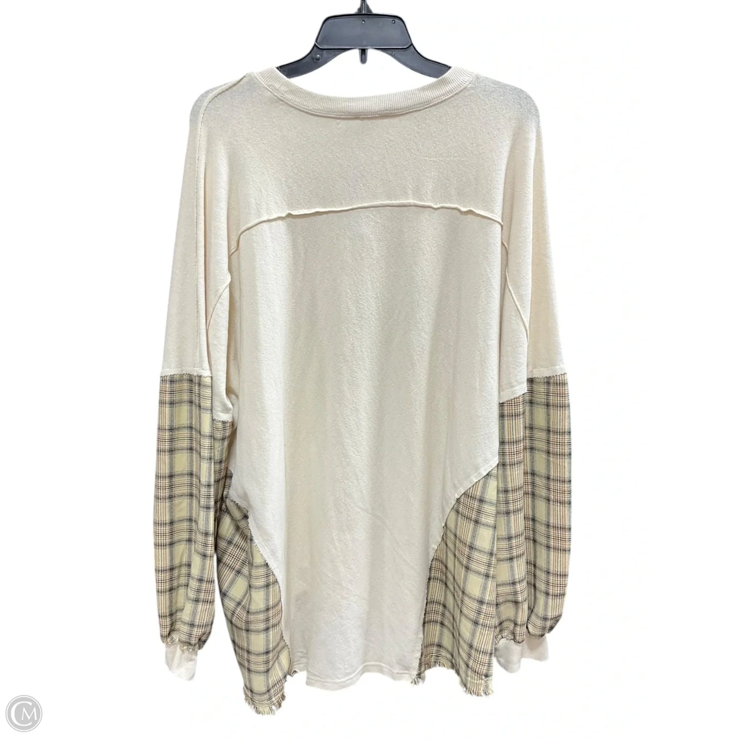 Top Long Sleeve By Bke In Multi-colored, Size: Xs