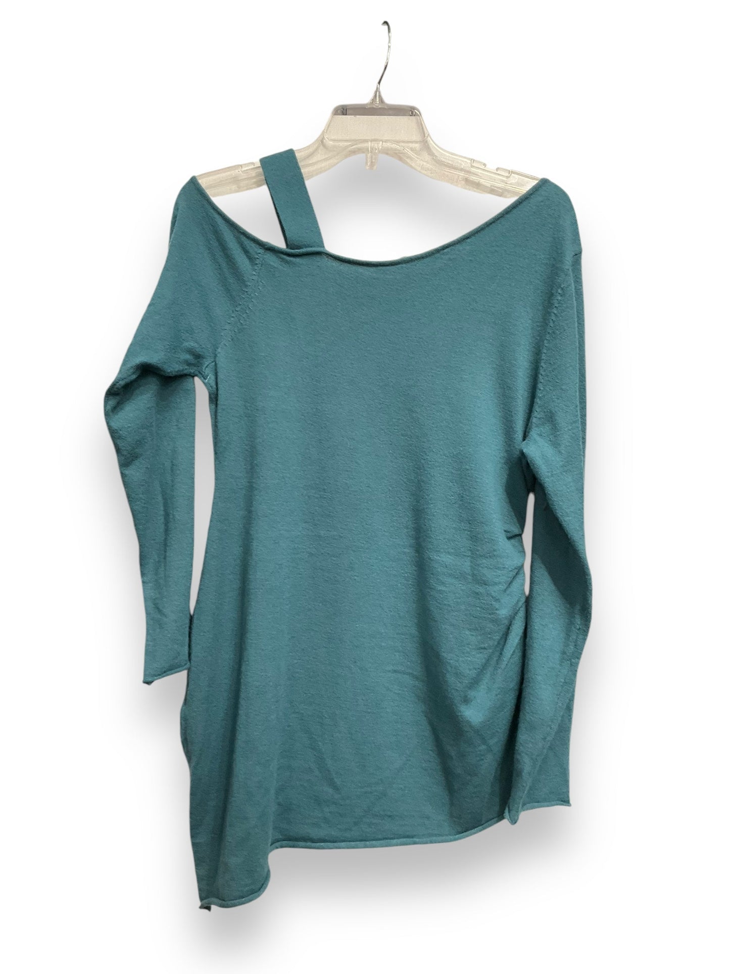 Top Long Sleeve By Soft Surroundings In Teal, Size: Lp