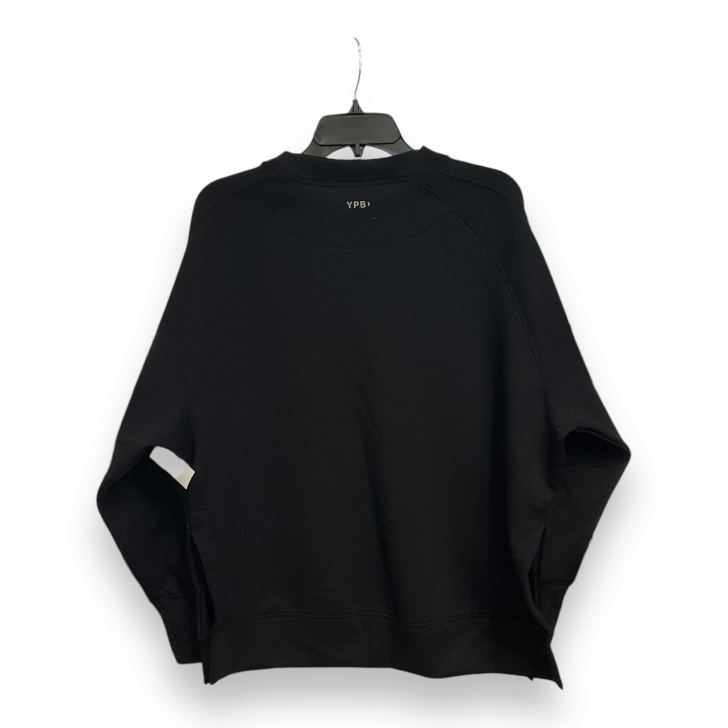 Athletic Sweatshirt Crewneck By Abercrombie And Fitch In Black, Size: M