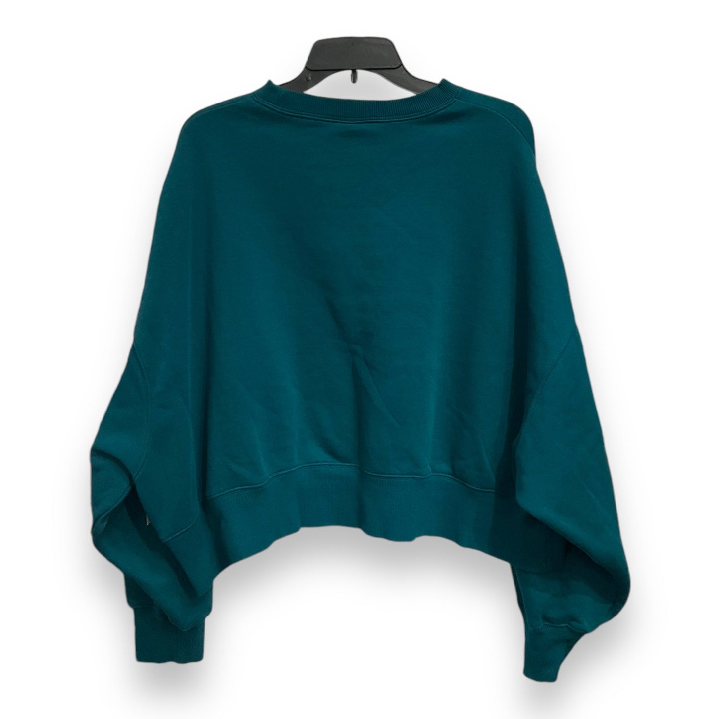 Athletic Sweatshirt Crewneck By Nike Apparel In Teal, Size: L