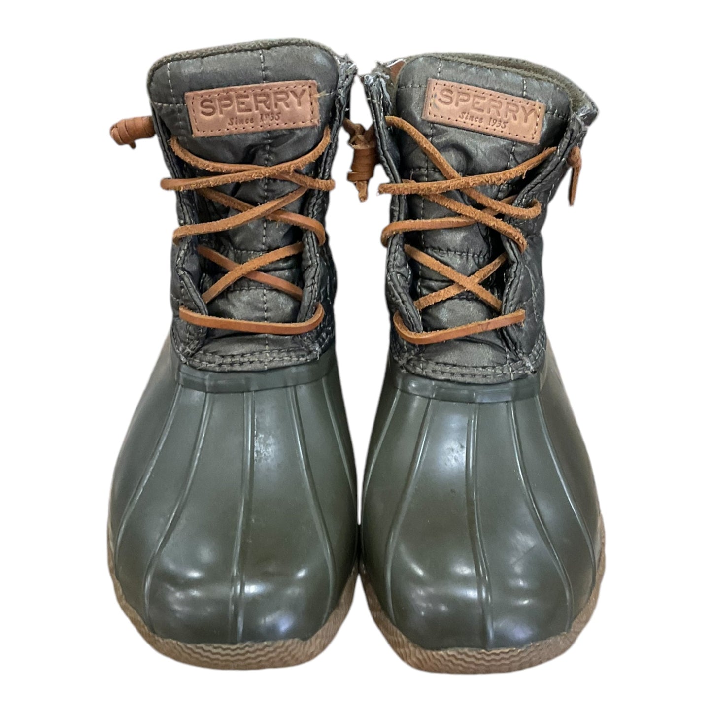 Boots Rain By Sperry In Green, Size: 6