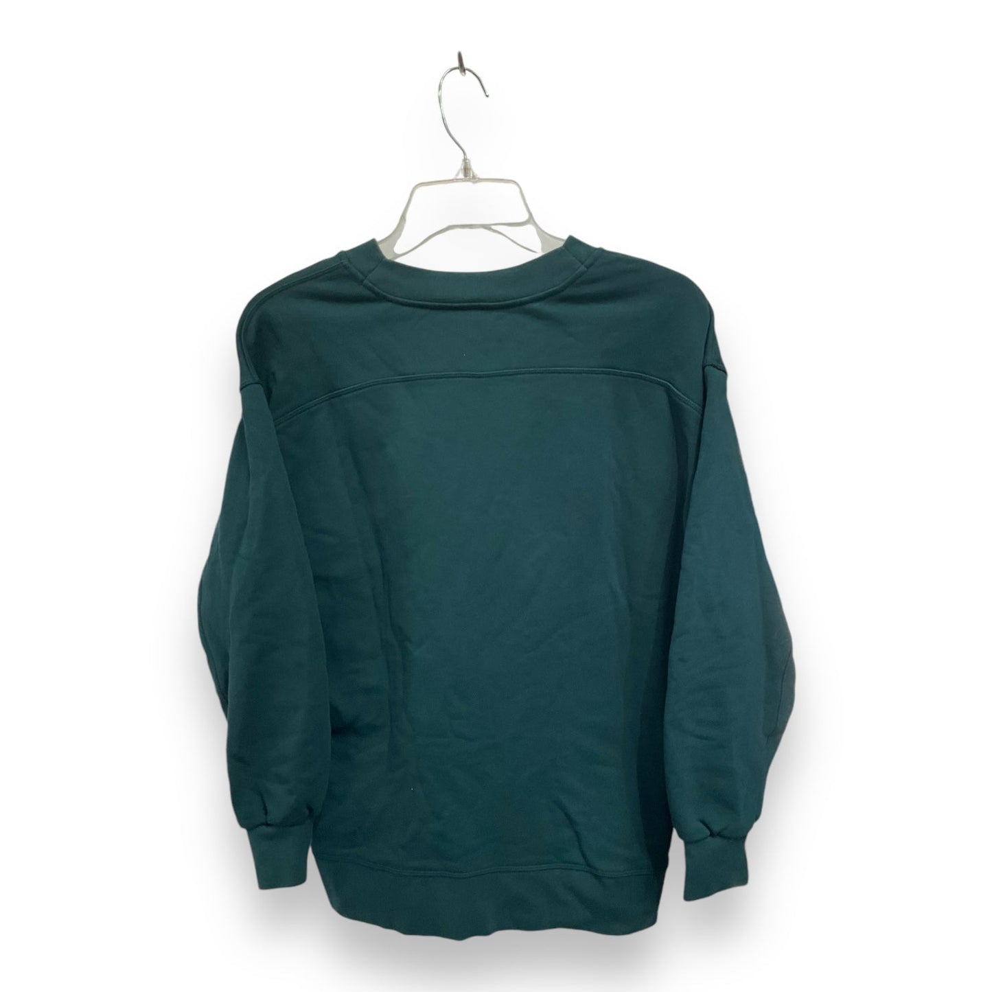 Athletic Sweatshirt Crewneck By Lululemon In Teal, Size: S