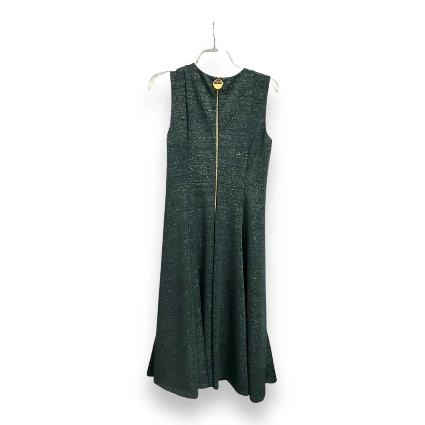 Dress Casual Midi By Calvin Klein In Green, Size: M