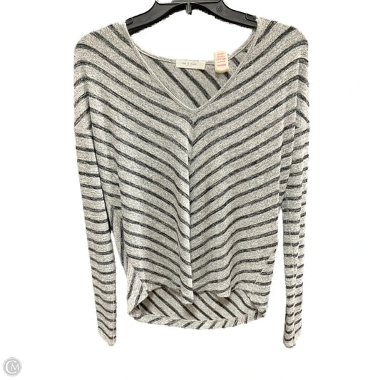 Top Long Sleeve Basic By Rag & Bones Jeans In Striped Pattern, Size: Xs