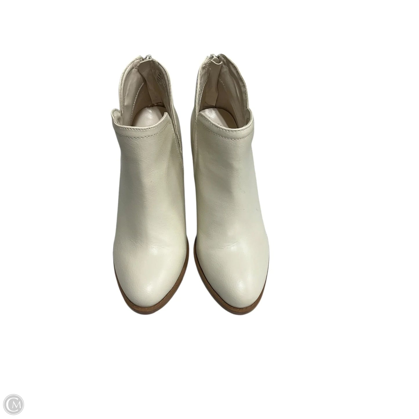 Boots Ankle Heels By Joie In Yellow, Size: 7