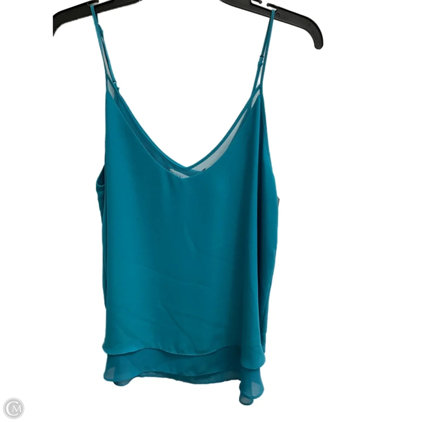 Blouse Sleeveless By Violet And Claire In Blue, Size: L