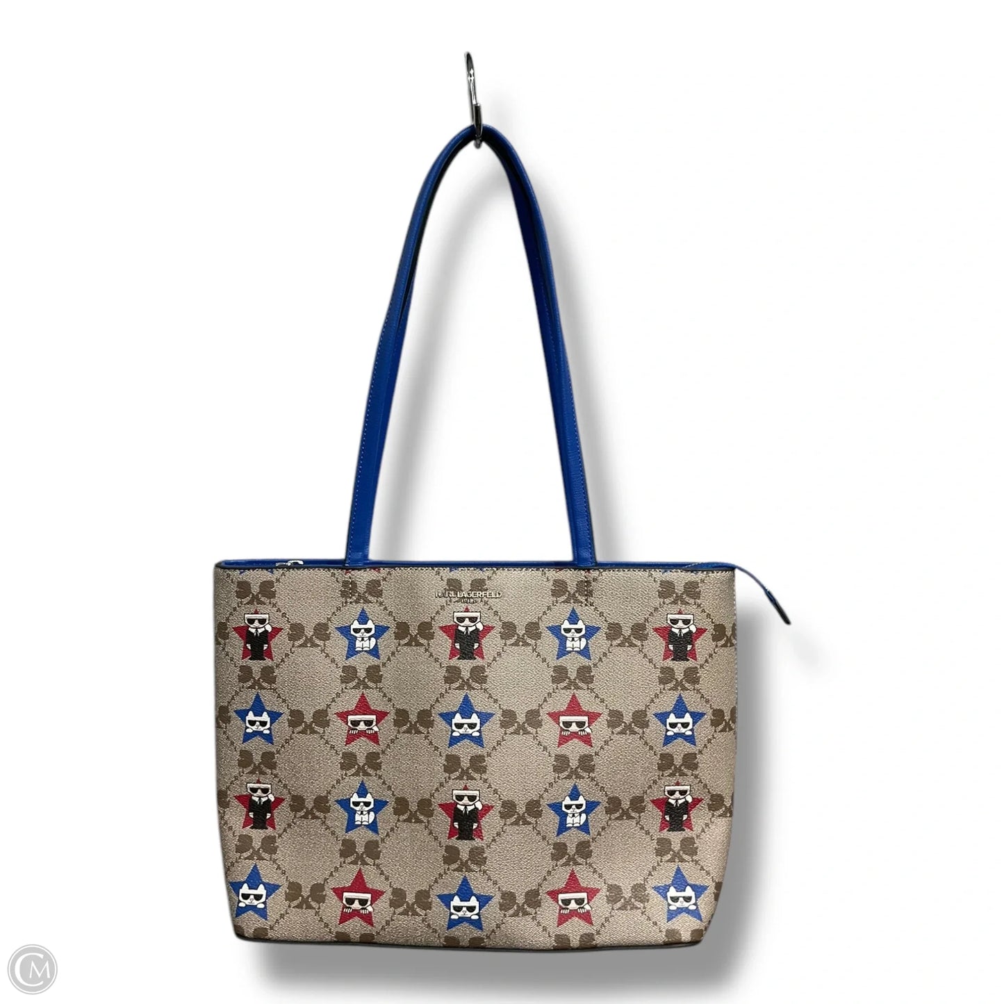 Handbag Designer By Karl Lagerfeld, Size: Medium