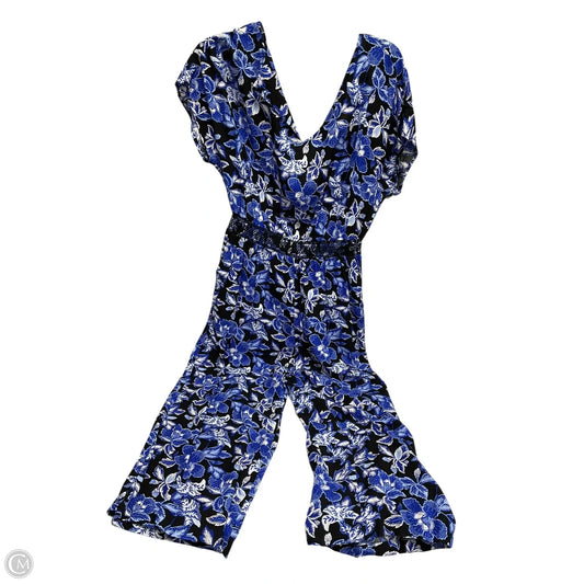 Dress Casual Maxi By Old Navy In Black & Blue, Size: S