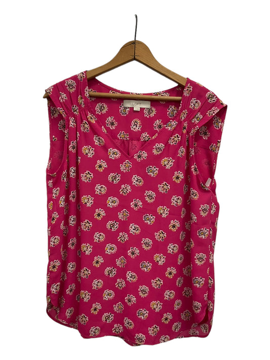 Blouse Sleeveless By Loft  Size: M