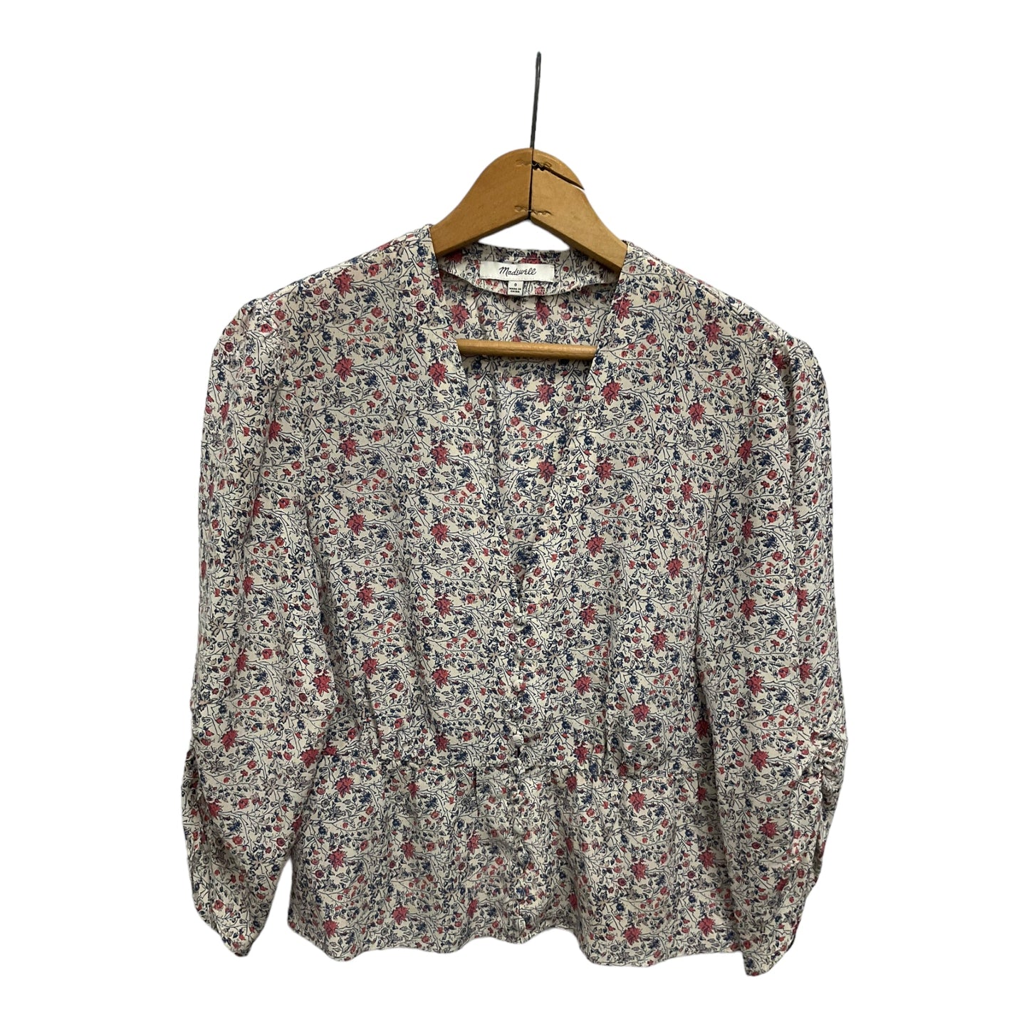 Blouse Long Sleeve By Madewell  Size: Xs