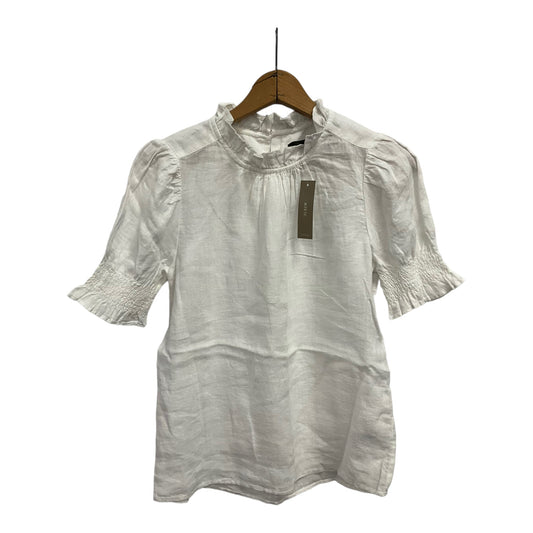 Blouse Short Sleeve By Banana Republic  Size: Xxs