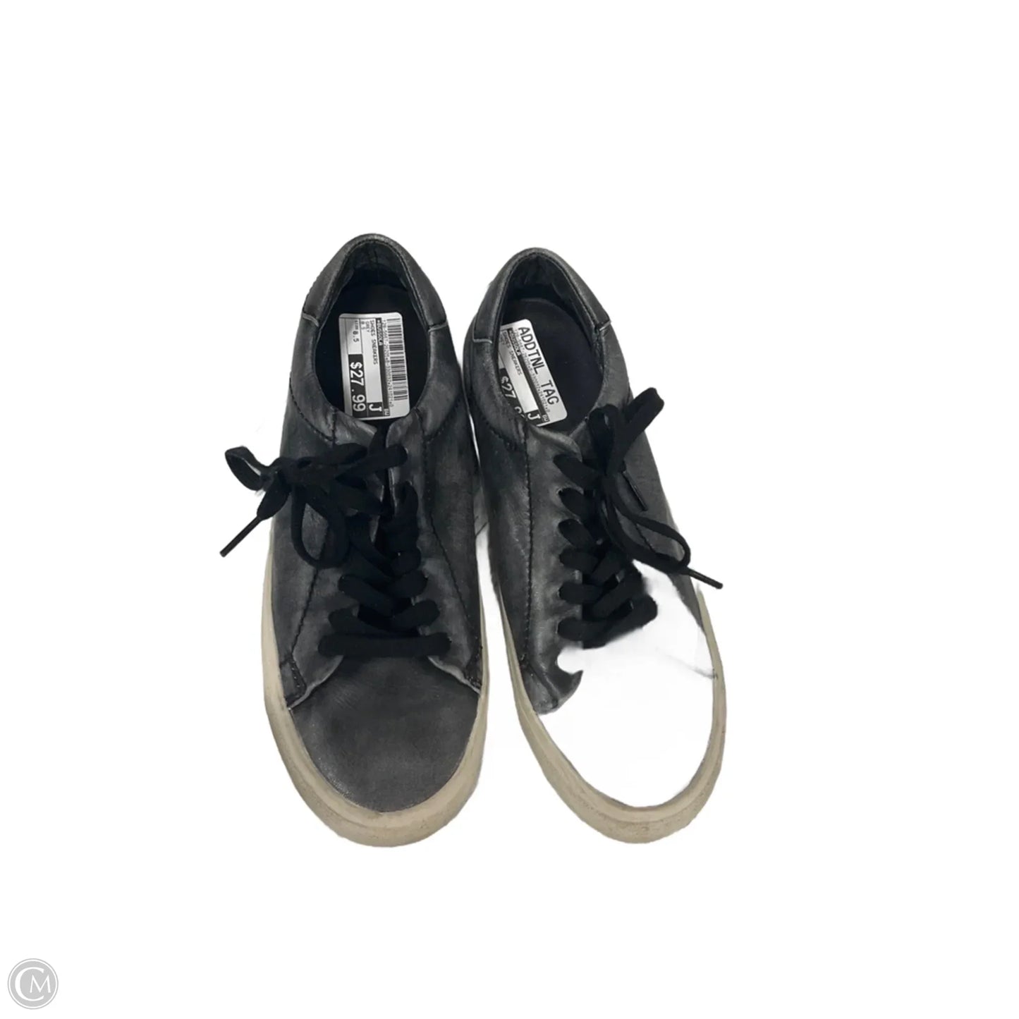 Shoes Sneakers By Bussola In Grey, Size: 8.5