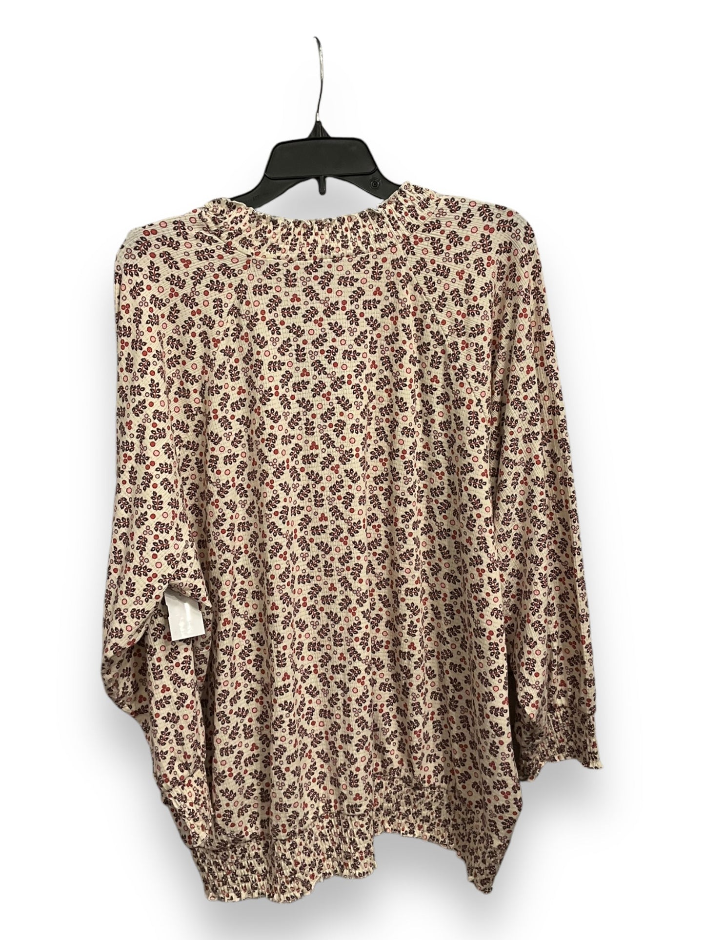 Top Long Sleeve By Torrid In Floral Print, Size: 4x