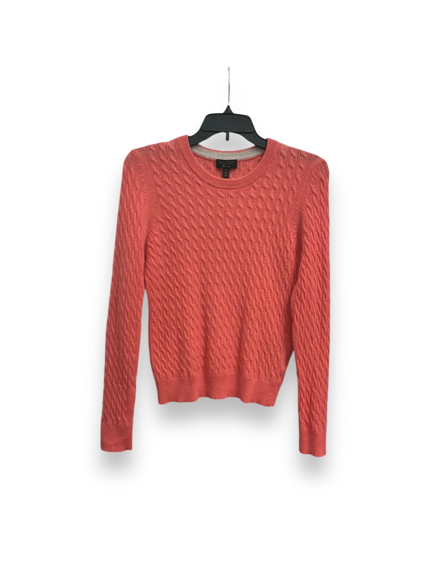 Sweater Cashmere By Charter Club In Coral, Size: M