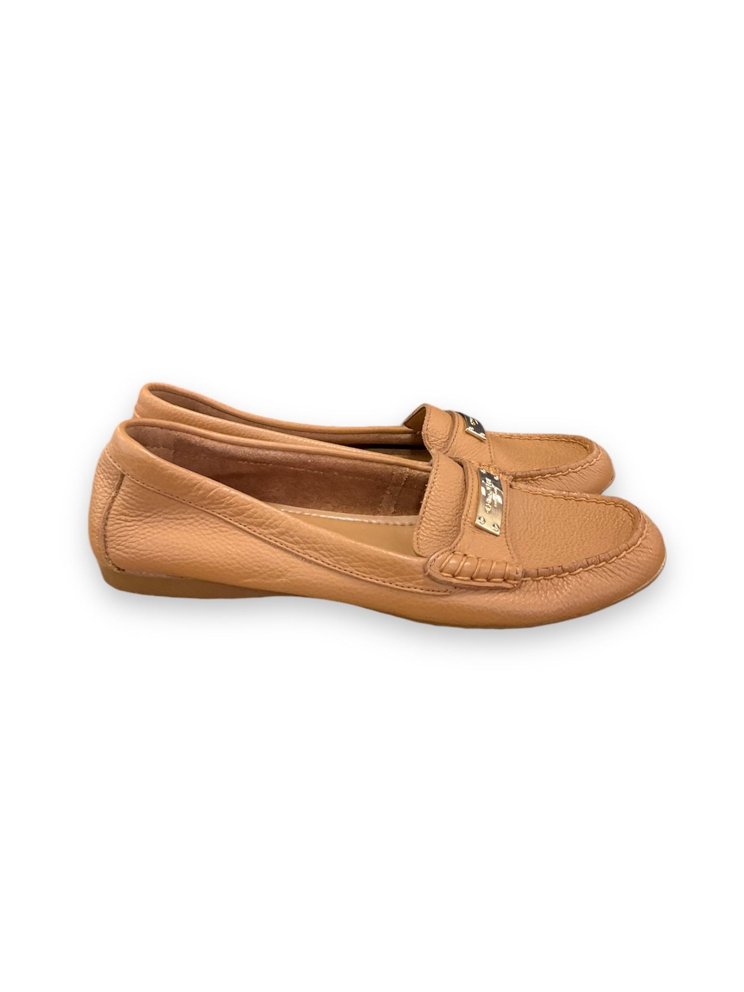 Shoes Flats By Coach In Tan, Size: 7.5