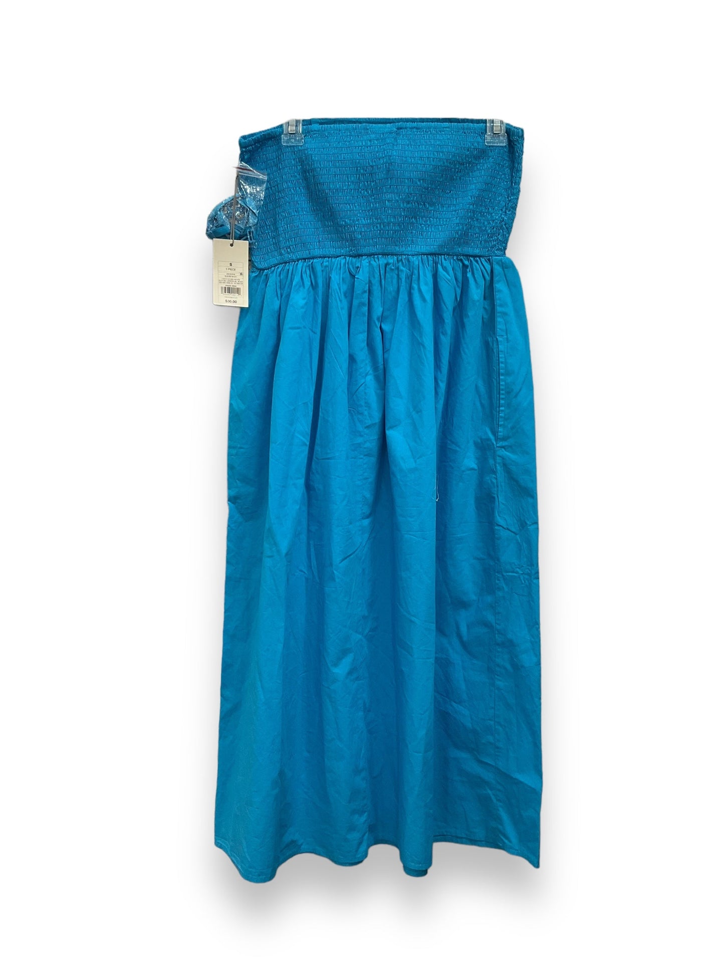 Dress Casual Midi By A New Day In Blue, Size: S