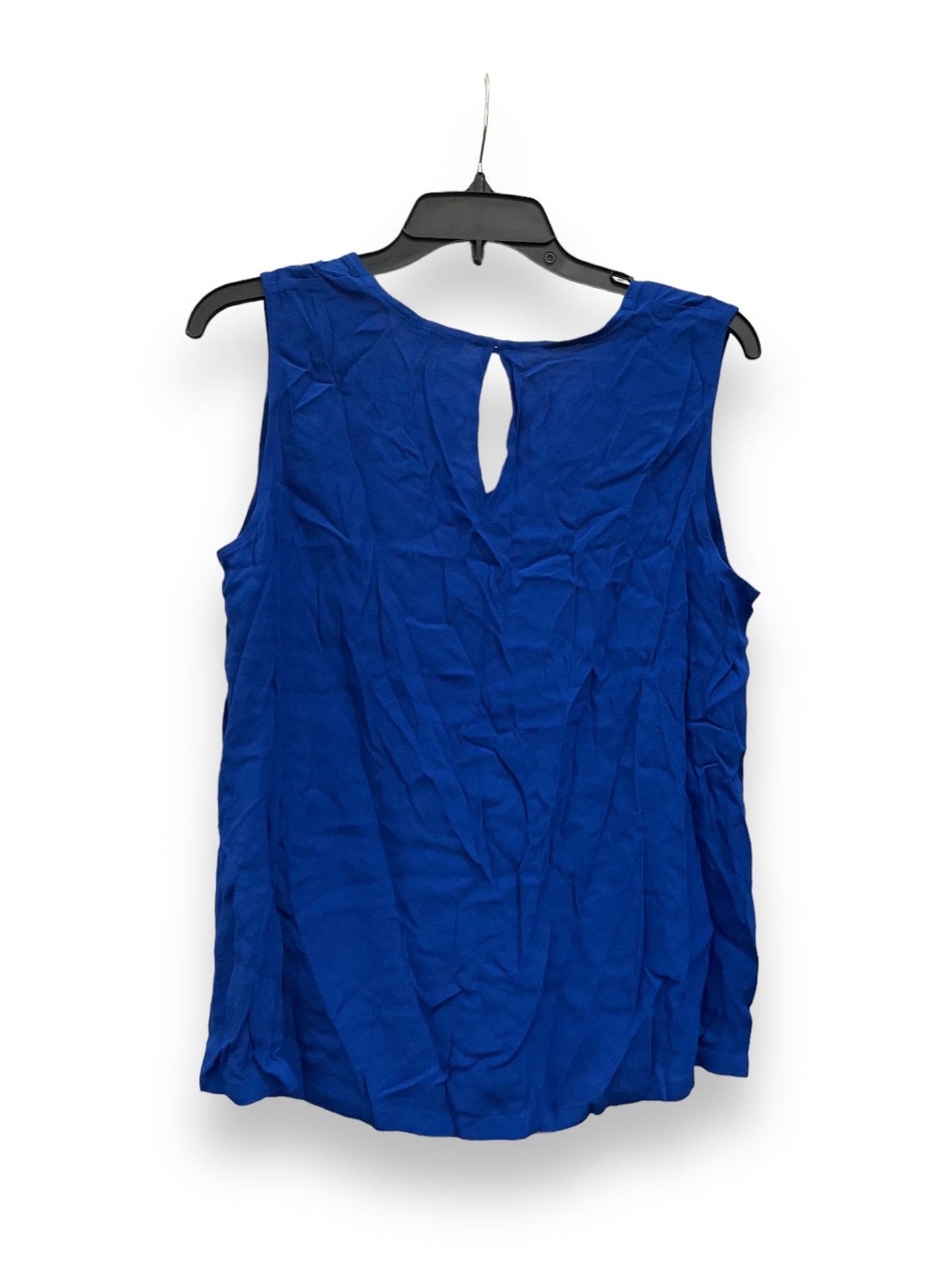 Top Sleeveless By Madewell In Blue, Size: M