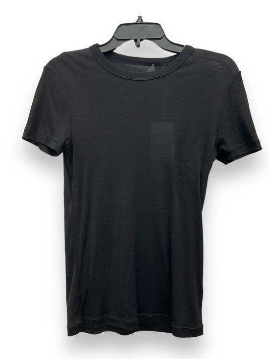 Black Top Short Sleeve Helmut Lang, Size M