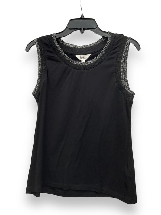 Black Top Sleeveless Nicole Miller, Size S