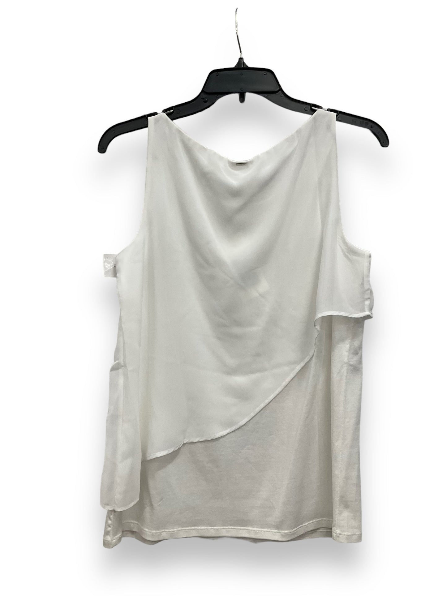 White Top Sleeveless Boss, Size S