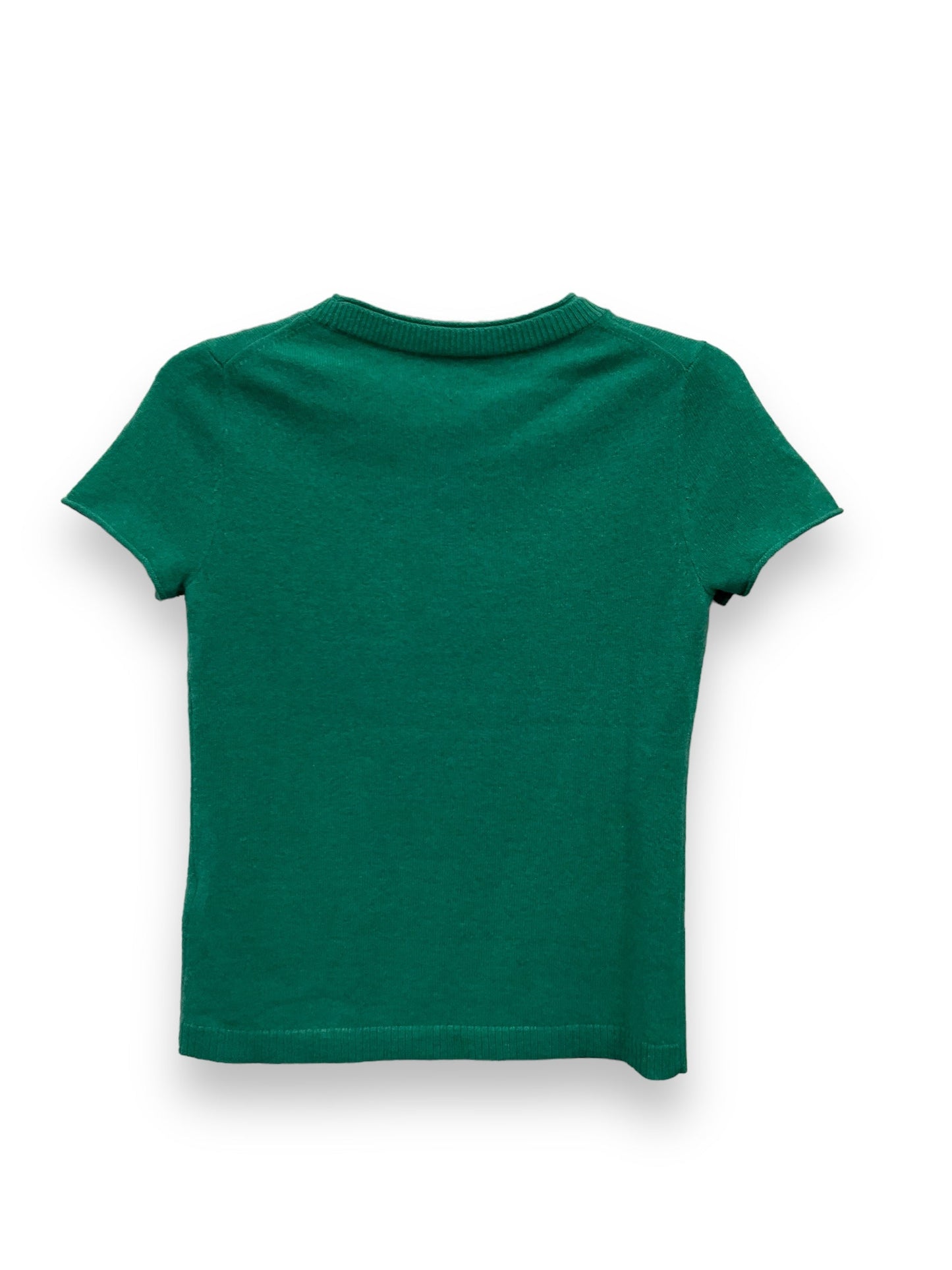 Green Top Short Sleeve J. Crew, Size Xs