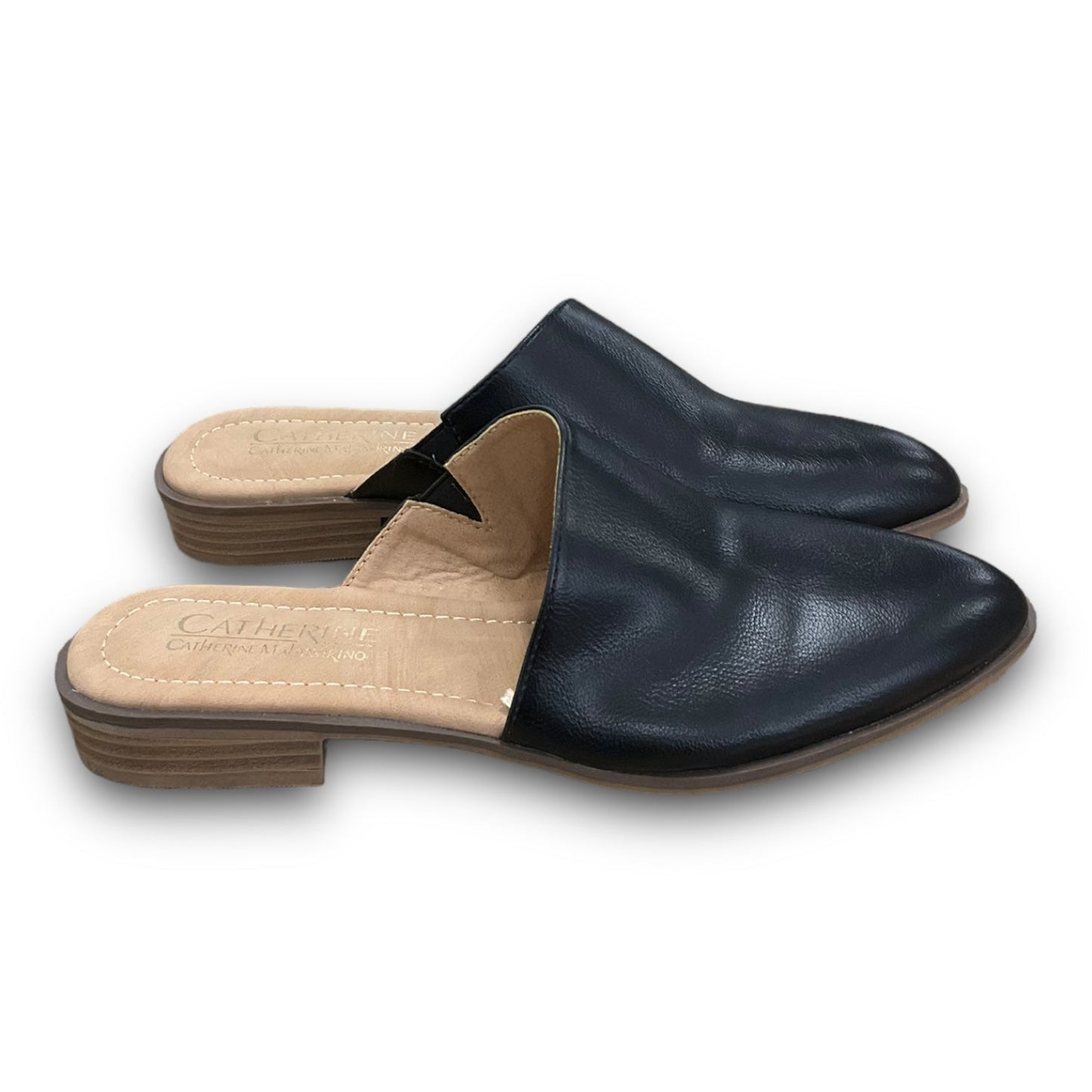Black Shoes Flats Catherine Malandrino, Size 7.5