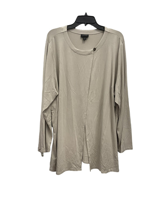 Tan Top Long Sleeve J. Jill, Size 2x