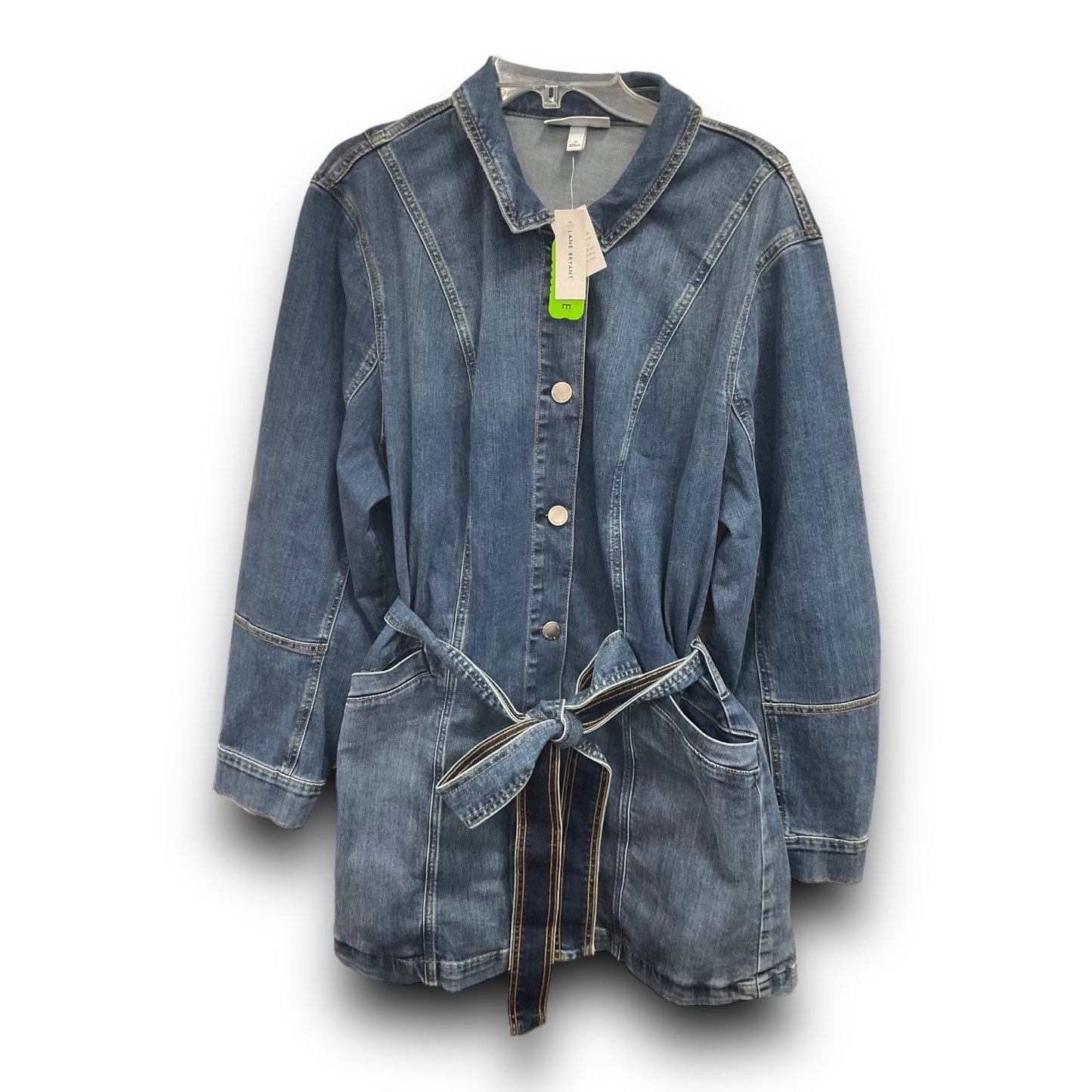 Jacket Denim By Lane Bryant In Blue, Size: 3x