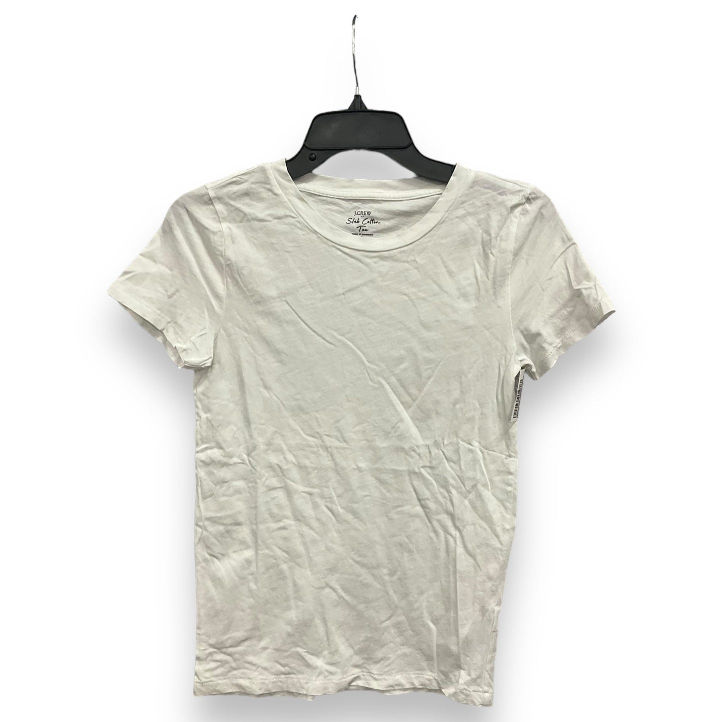 Top Short Sleeve Basic By J. Crew In White, Size: S