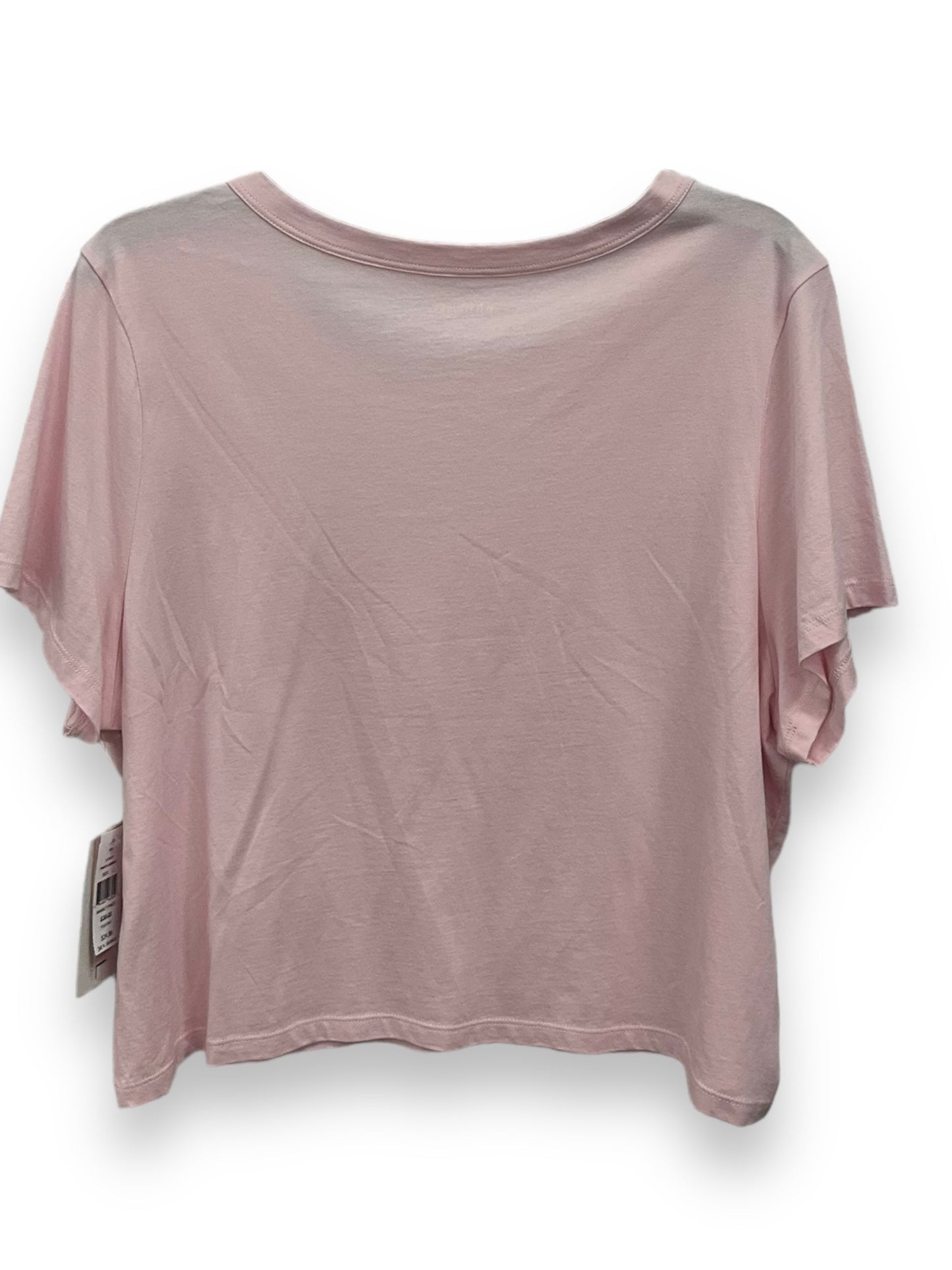 Top Short Sleeve Basic By Philosophy In Pink, Size: L