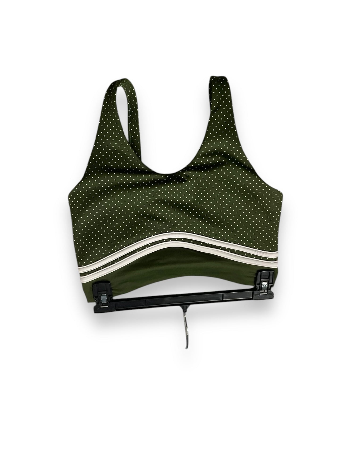 Athletic Bra By Cmc In Green, Size: M