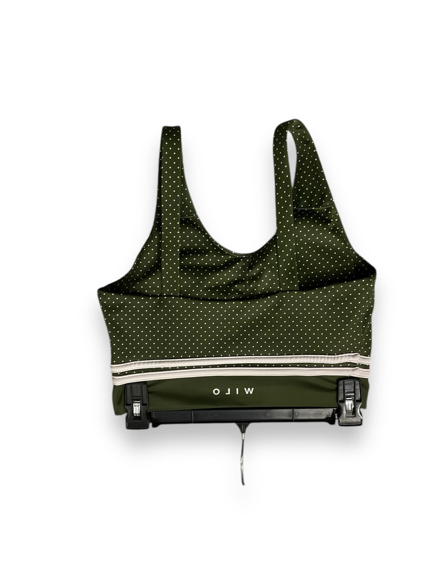 Athletic Bra By Cmc In Green, Size: M