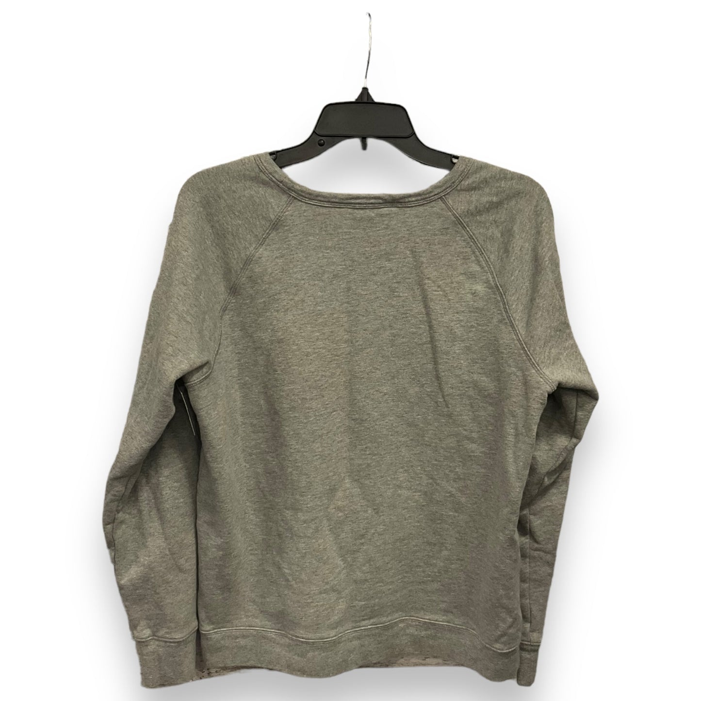 Sweatshirt Crewneck By Draper James In Grey, Size: L