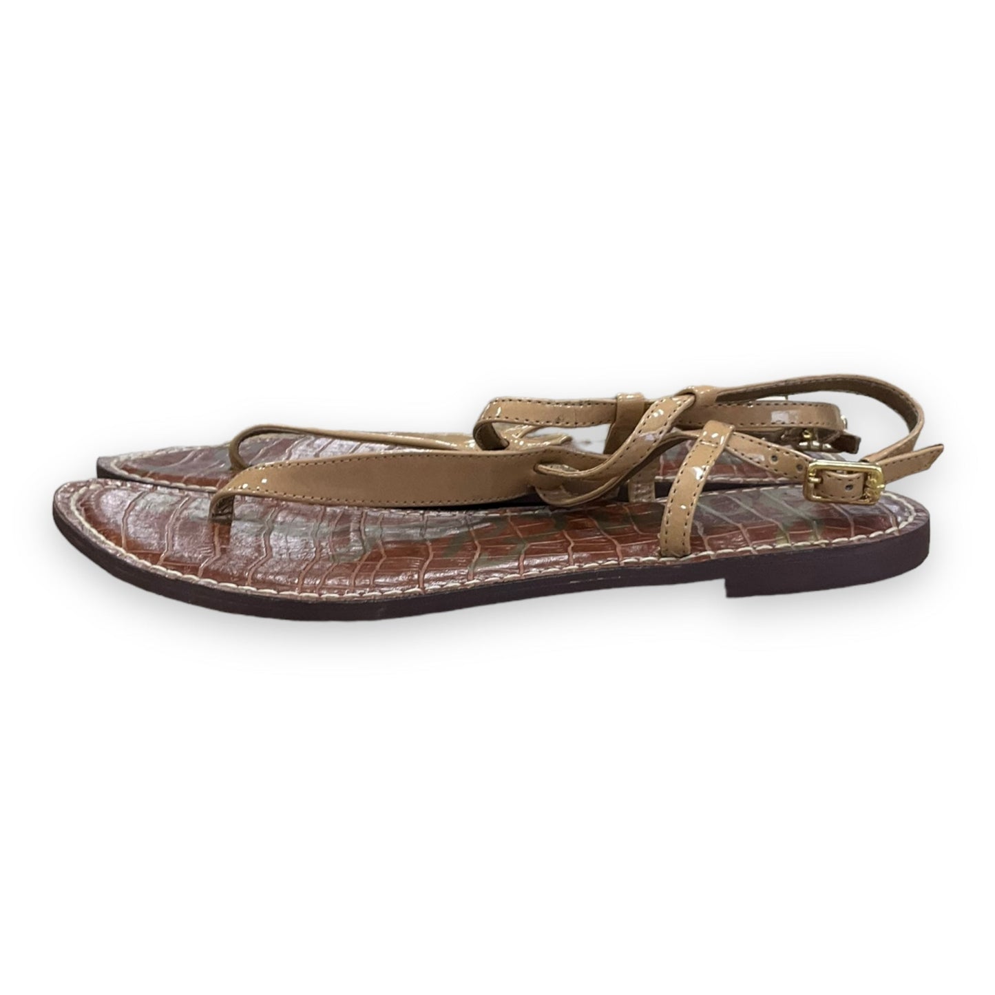 Sandals Flats By Sam Edelman In Brown, Size: 8