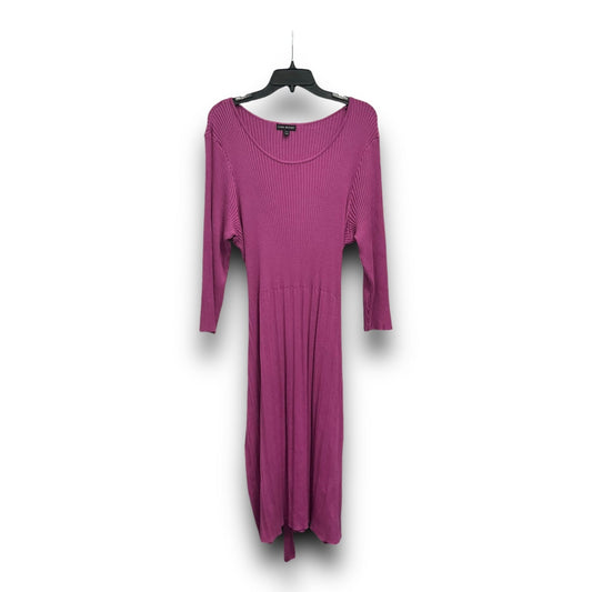 Dress Casual Midi By Lane Bryant In Pink, Size: 1x