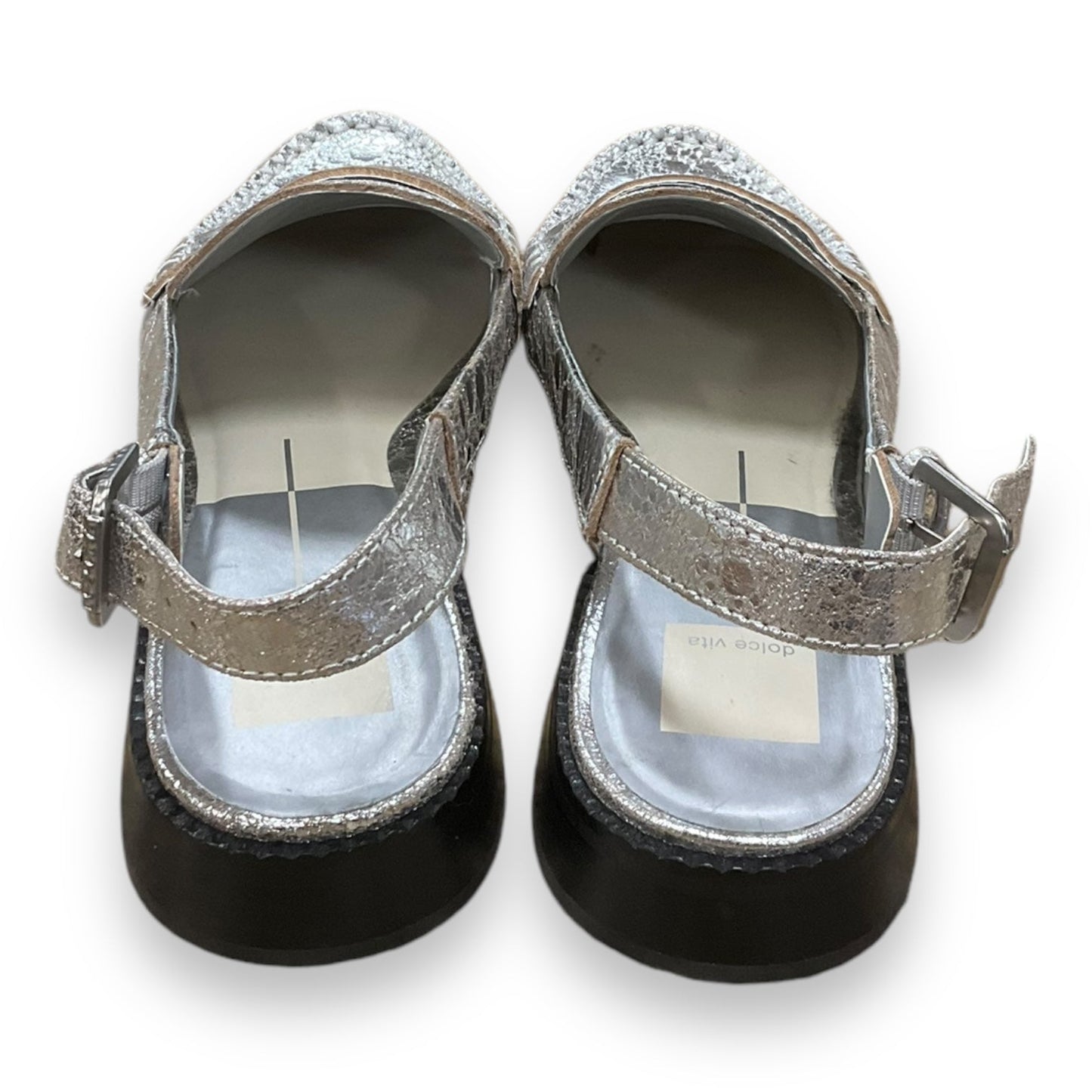 Shoes Flats By Dolce Vita In Silver, Size: 9