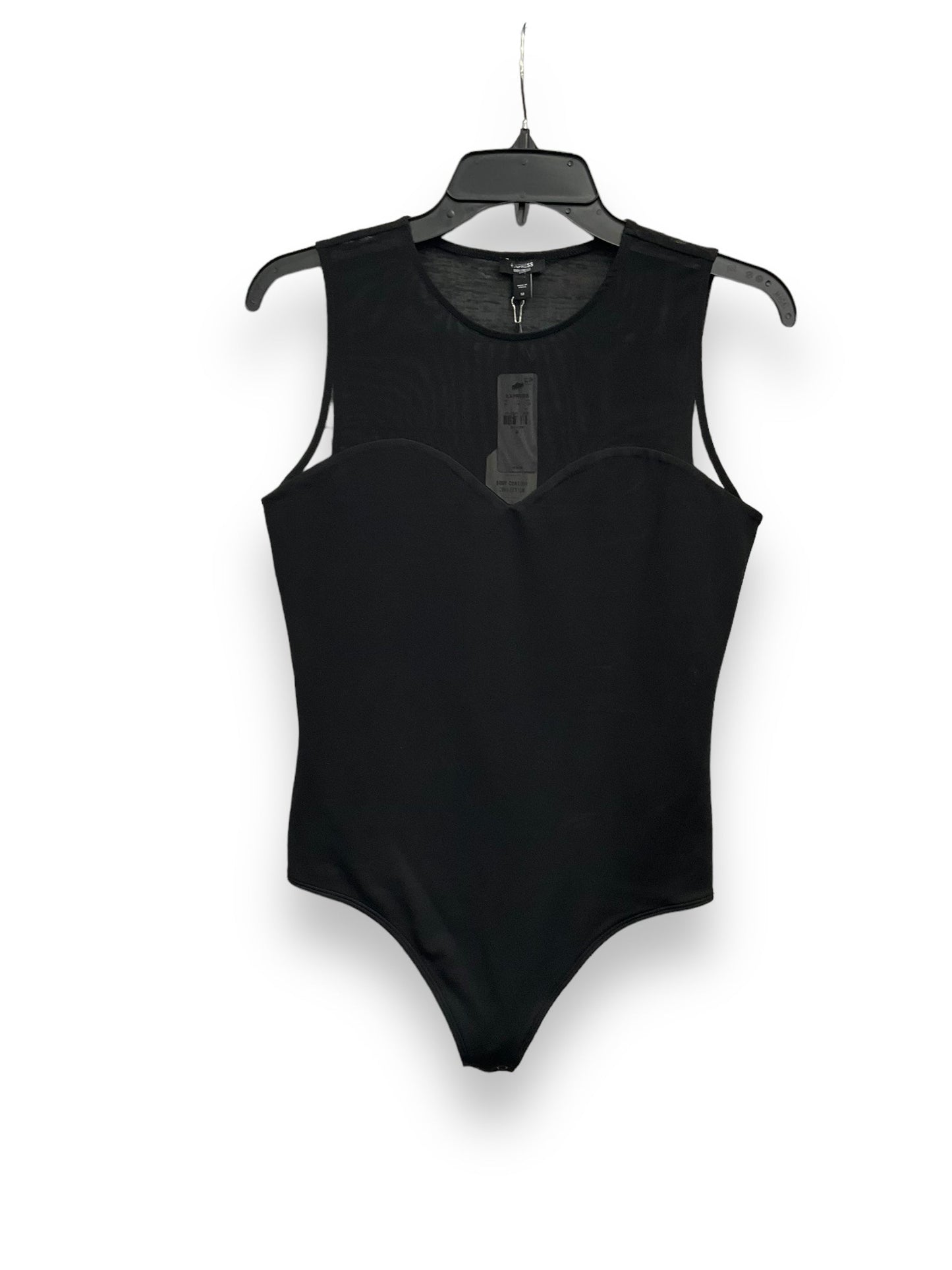 Bodysuit By Express In Black, Size: M