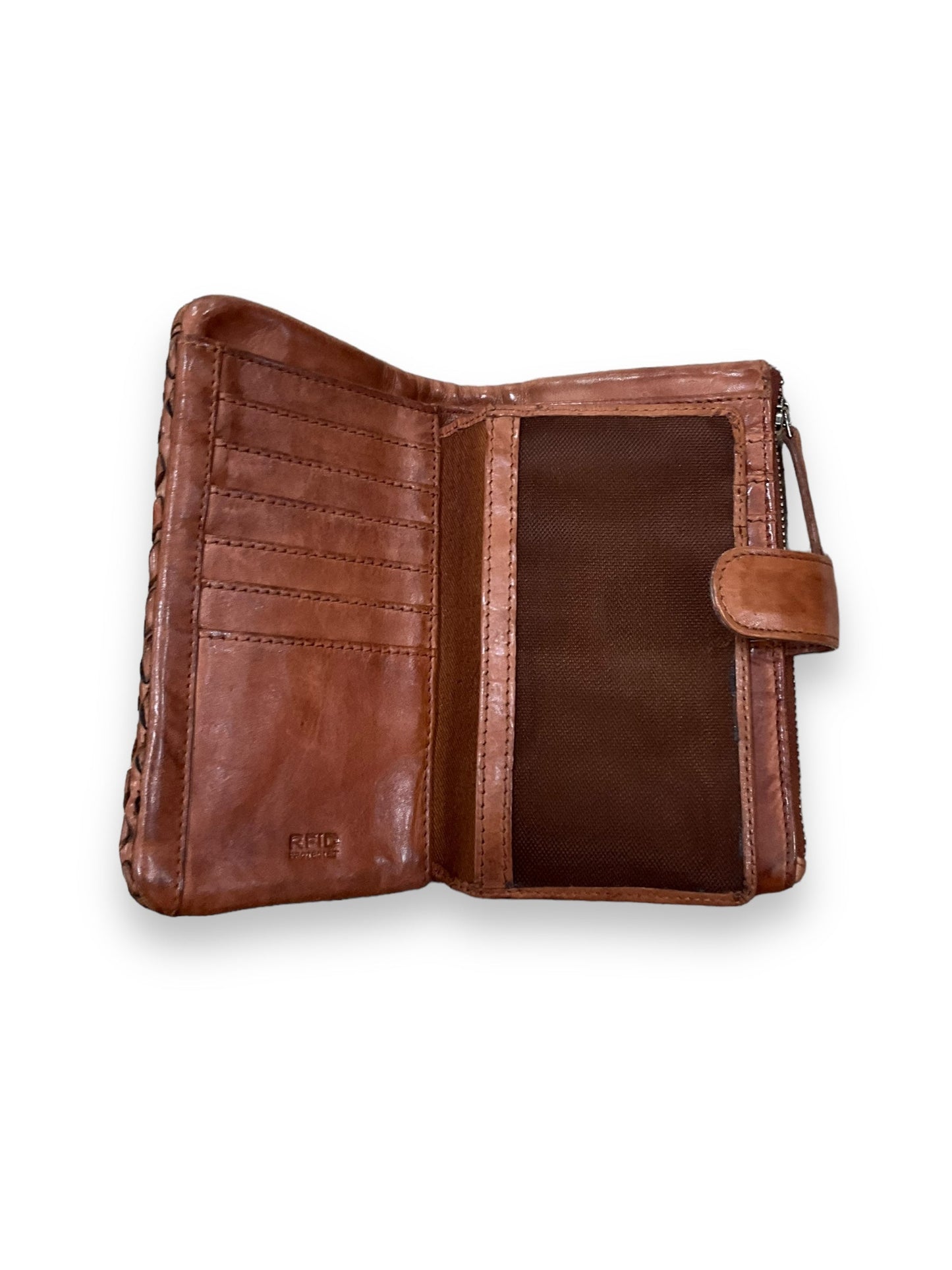 Wallet Leather By Cma, Size: Medium